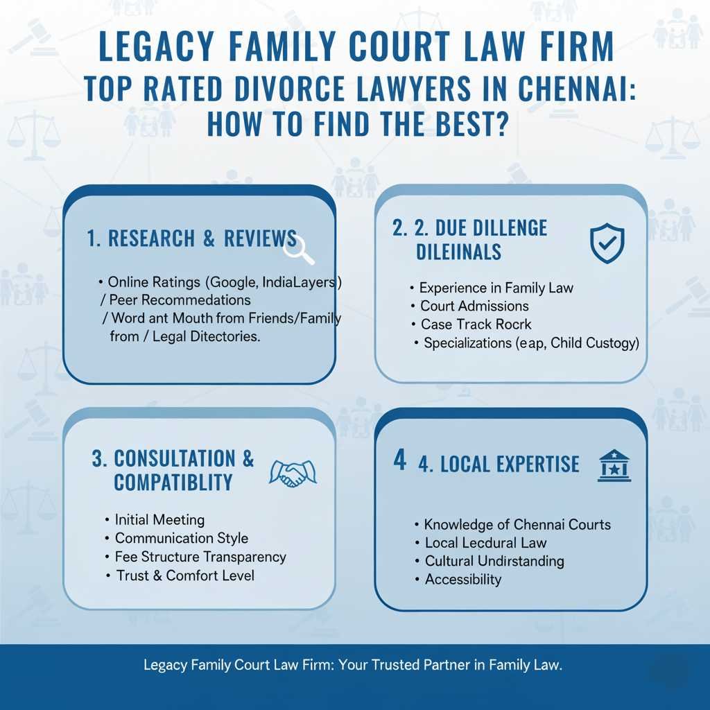 Top Rated Divorce Lawyers in Chennai: How to find the best? - Legacy Family Court Law Firm
