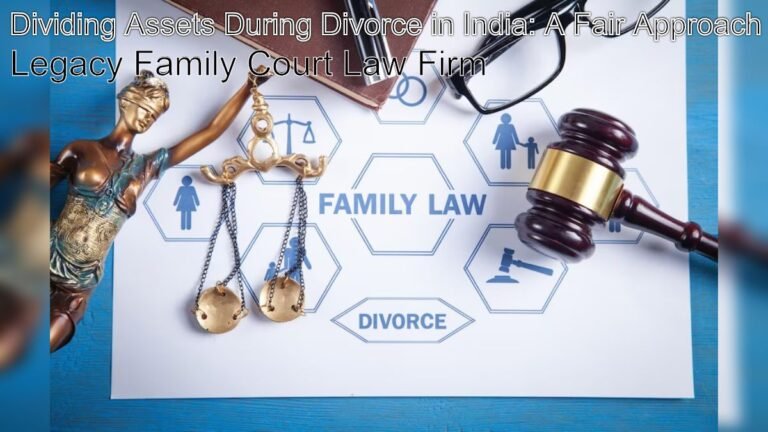 Who decides on asset division during divorce in India? | Legacy Family ...