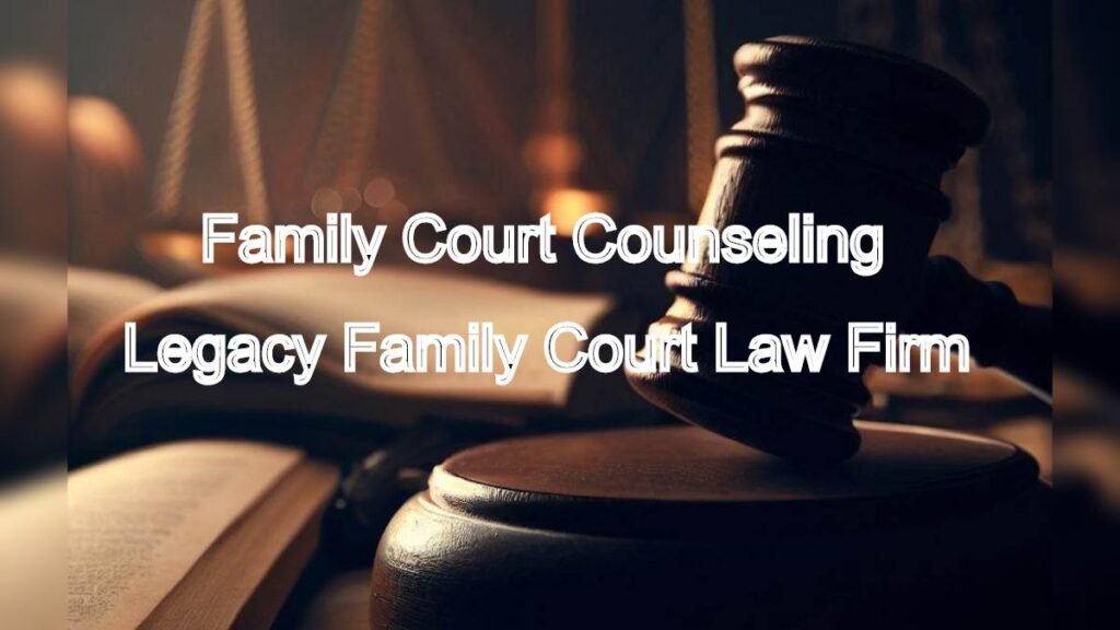 Family Court Counseling: Exploring Options for Resolution