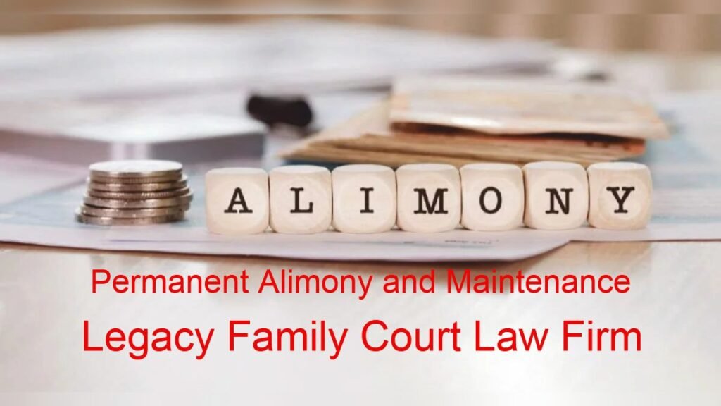 Permanent Alimony and Maintenance in India: Legal Rights