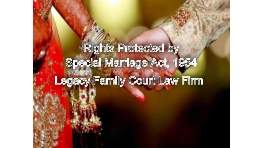 Your Rights Protected by the Special Marriage Act, 1954