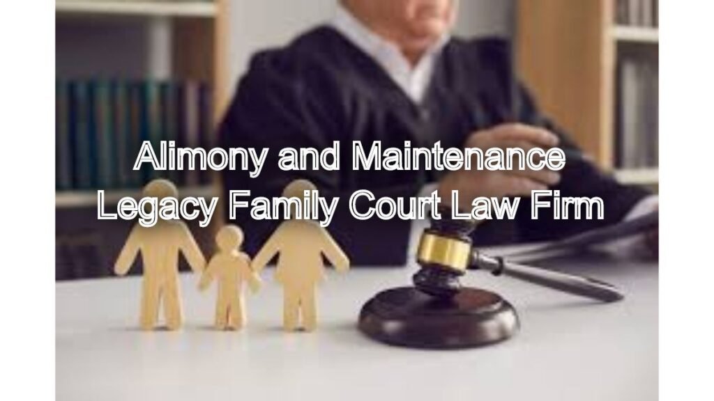 Alimony and Maintenance: Section 125 CrPC Legal Help