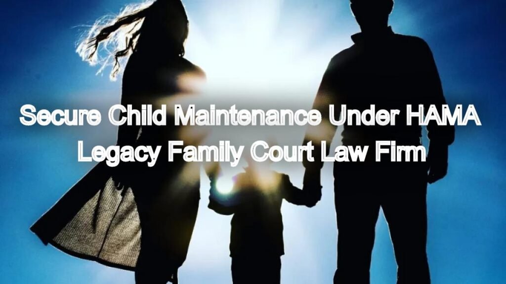 Secure Child Maintenance Under the Hindu Adoption and Maintenance Act