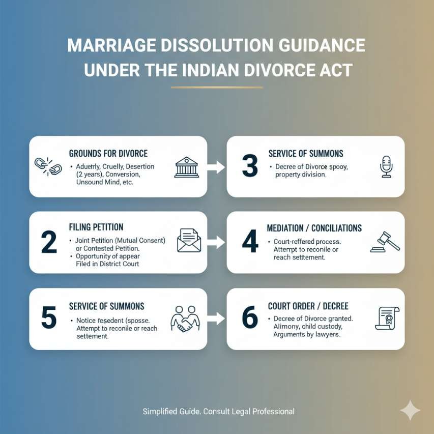 Marriage Dissolution Guidance Under the Indian Divorce Act