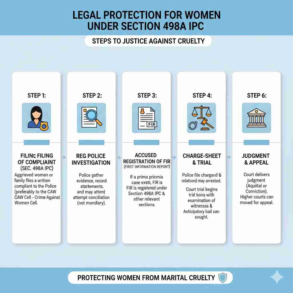 Legal Protection for Women Under Section 498A of the Indian Penal Code