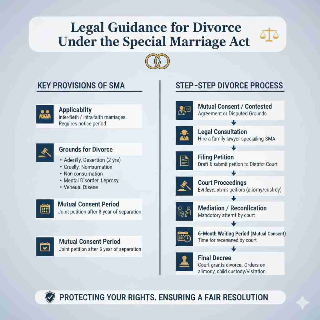 Legal Guidance for Divorce Under the Special Marriage Act