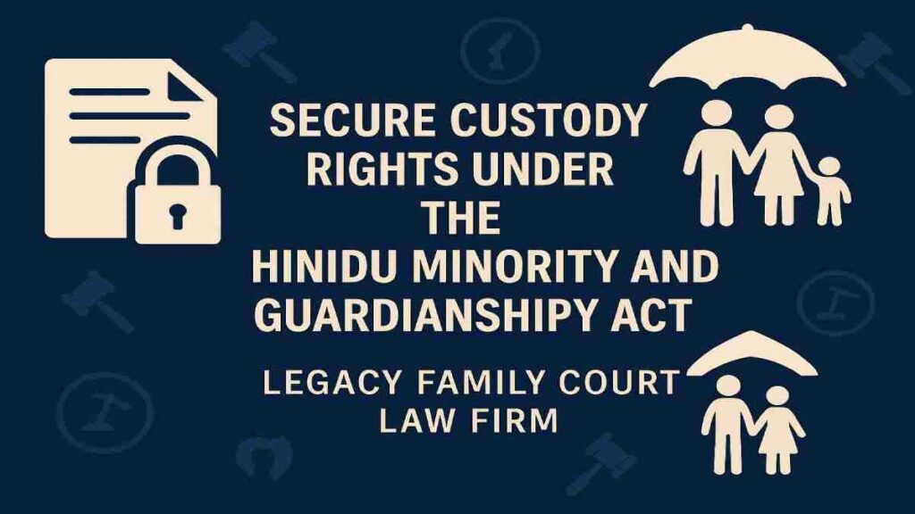 Secure Custody Rights Under the Hindu Minority and Guardianship Act