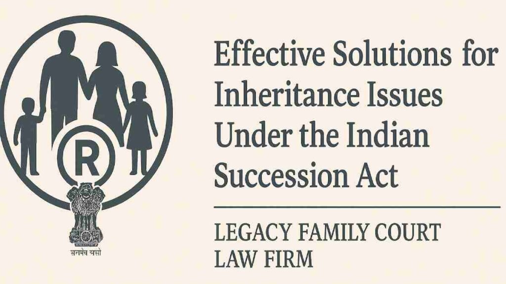 Effective Solutions for Inheritance Issues Under the Indian Succession Act