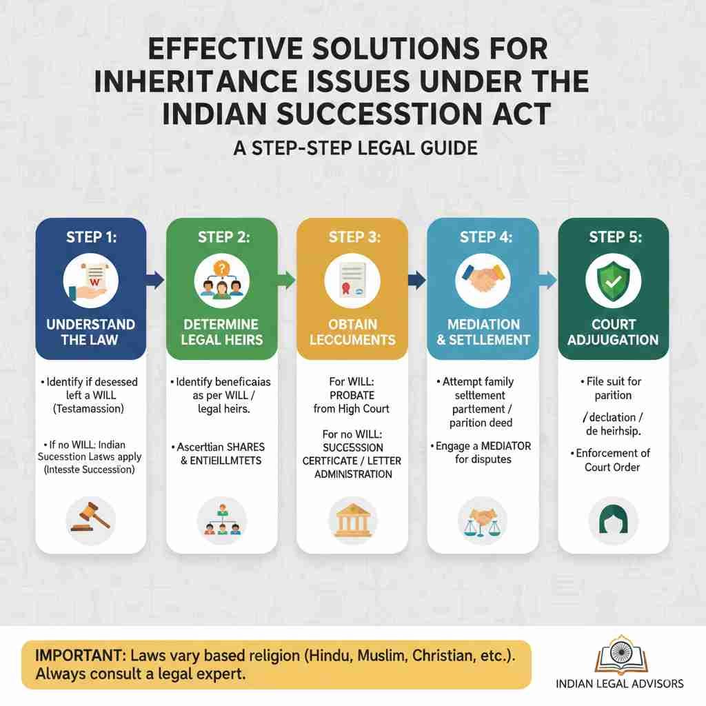 Effective Solutions for Inheritance Issues Under the Indian Succession Act