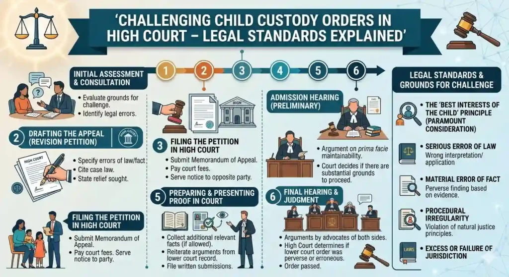 Challenging Child Custody Orders in High Court – Legal Standards Explained