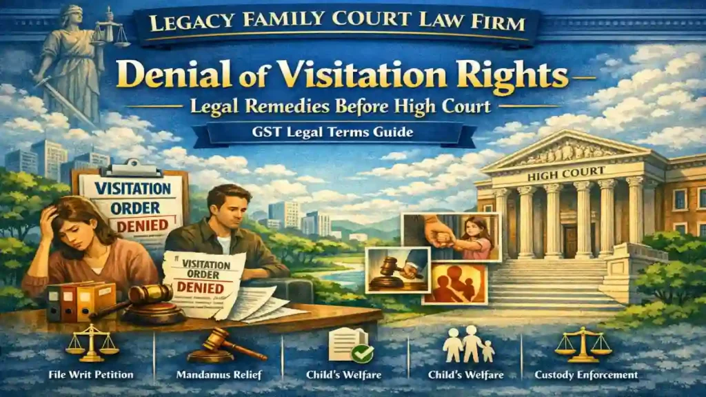 Denial of Visitation Rights – Legal Remedies Before High Court