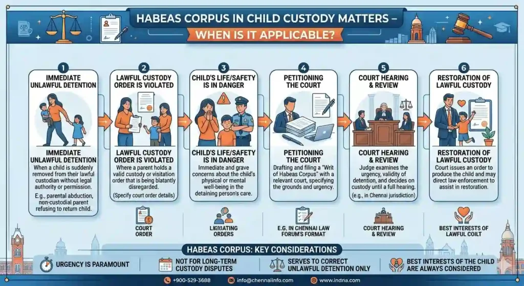 Habeas Corpus in Child Custody Matters – When Is It Applicable?