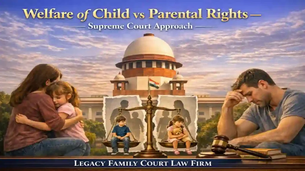 Welfare of Child vs Parental Rights – Supreme Court Approach