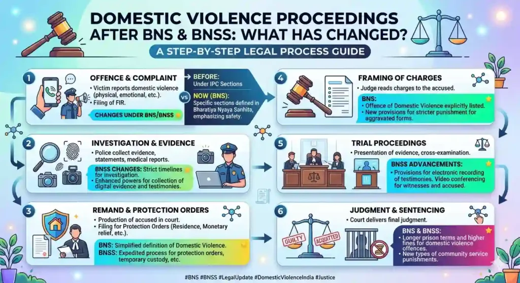 Domestic Violence Proceedings After BNS & BNSS – What Has Changed?
