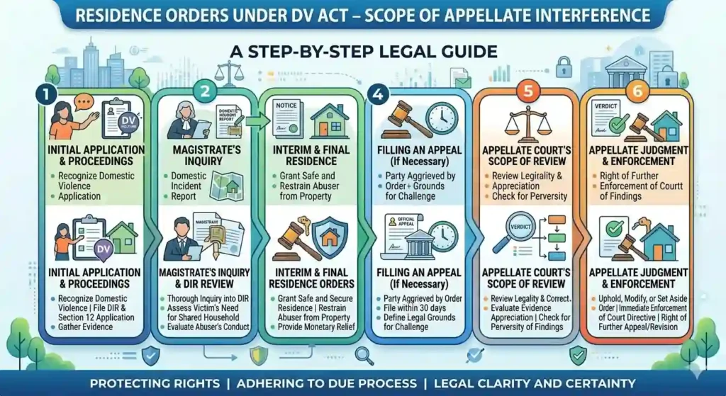 Residence Orders Under DV Act – Scope of Appellate Interference