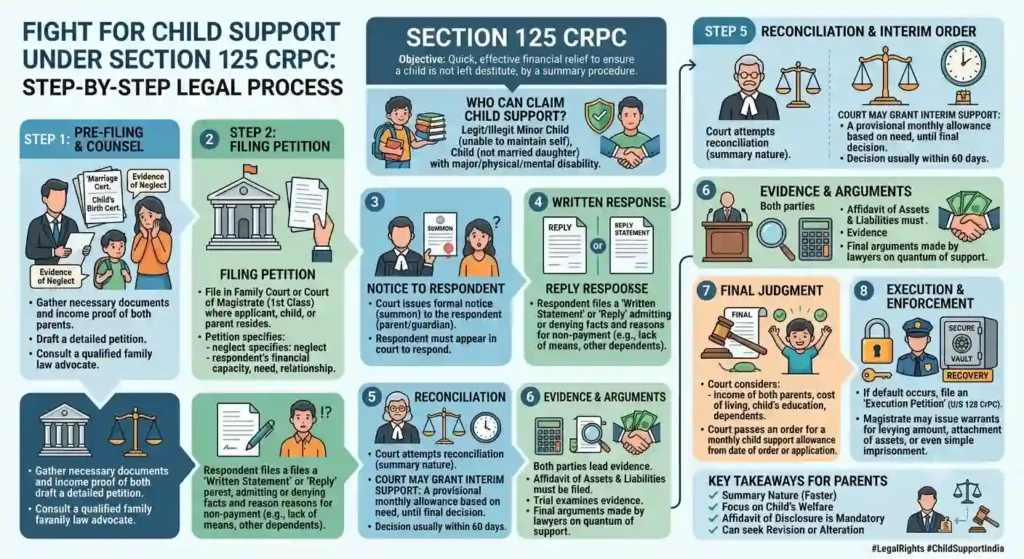 Fight for Child Support Under Section 125 CrPC
