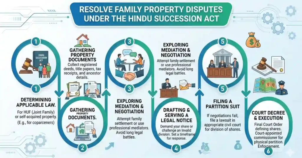 Resolve Family Property Disputes Under the Hindu Succession Act