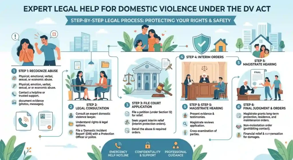 Expert Legal Help for Domestic Violence Under the DV Act