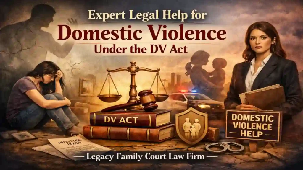 Expert Legal Help for Domestic Violence Under the DV Act