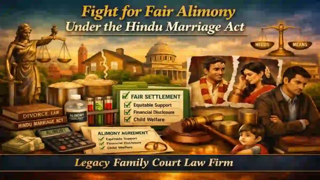 Fight for Fair Alimony Under the Hindu Marriage Act