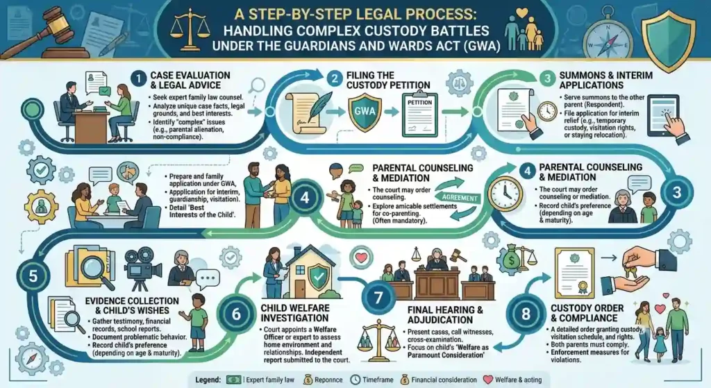Handle Complex Custody Battles Under the Guardians and Wards Act