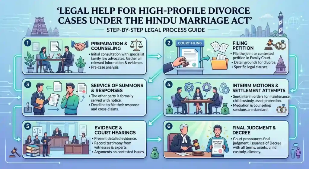 Legal Help for High-Profile Divorce Cases Under the Hindu Marriage Act