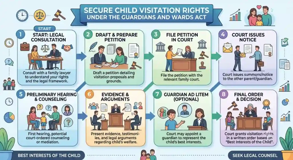 Secure Child Visitation Rights Under the Guardians and Wards Act