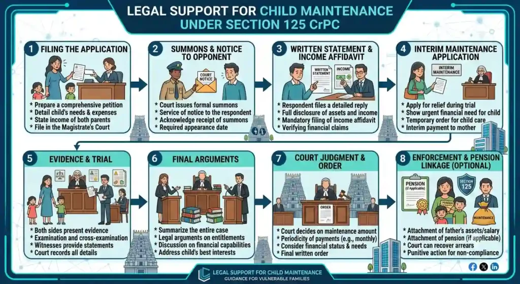 Legal Support for Child Maintenance Under Section 125 CrPC