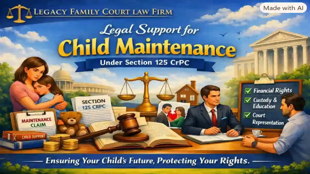 Legal Support for Child Maintenance Under Section 125 CrPC