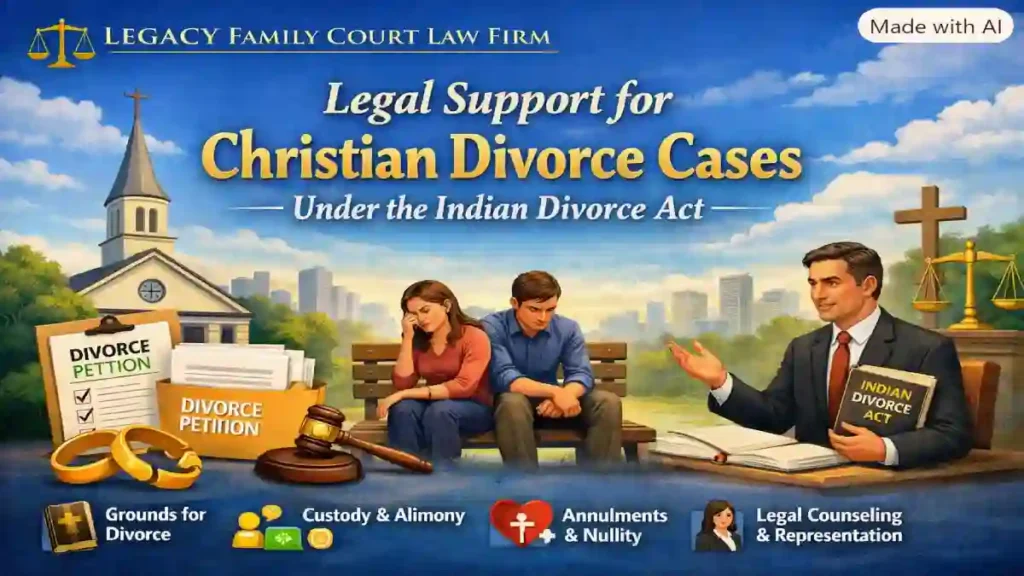 Legal Support for Christian Divorce Cases Under the Indian Divorce Act