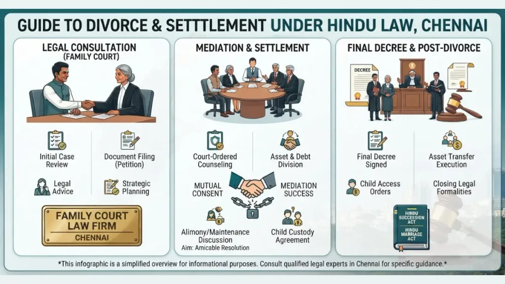 Fight for Fair Property Distribution Under the Hindu Succession Act - infographic image
